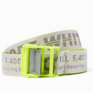 Off White Industrial Belt
